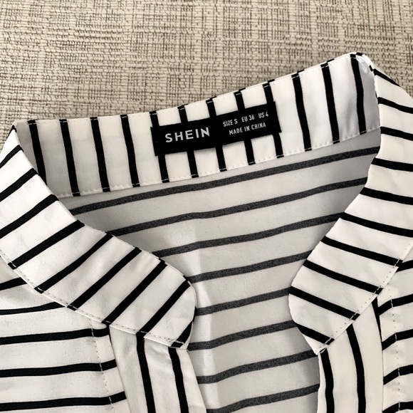 SHEIN Striped Swing Dress - Picture 4 of 5